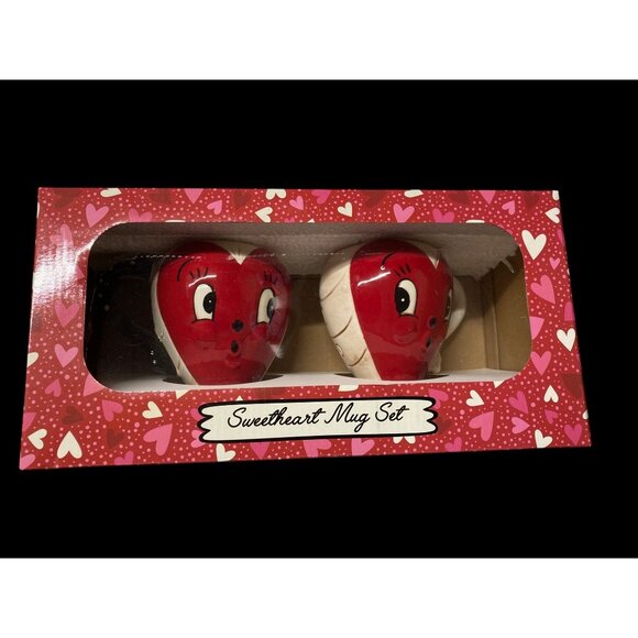 Johanna Parker Design Ceramic Sugar & Creamer Set Festive Holiday Cups Lot 6 New - Picture 7 of 14